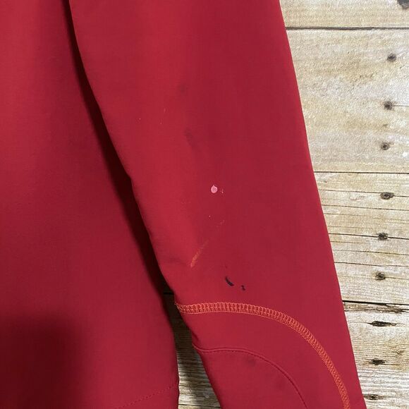 32 Degrees Women's Red Waterproof Hooded Softshell Jacket - Size Small - Zipper - Picture 3 of 8